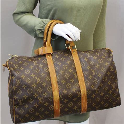 louis vuitton keepall 45 ebay|louis vuitton monogram keepall 45.